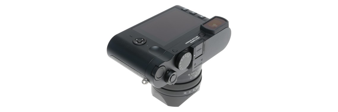 Leica Q2 Monochrom Black paint finish 