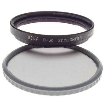 Hoya Skylight (1B) B50 bayonet mount filter HASSELBLAD camera lens accessory