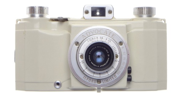 ADVOCATE Ilford Limited White camera 3.5/35mm Dallmeyer Anastigmat f=35mm  f3.5