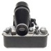 LEICA IIIc RANGEFINDER 35mm M39 LSM CAMERA VISOFLEX TELYT f=20cm 1:4.5 CAP HOOD