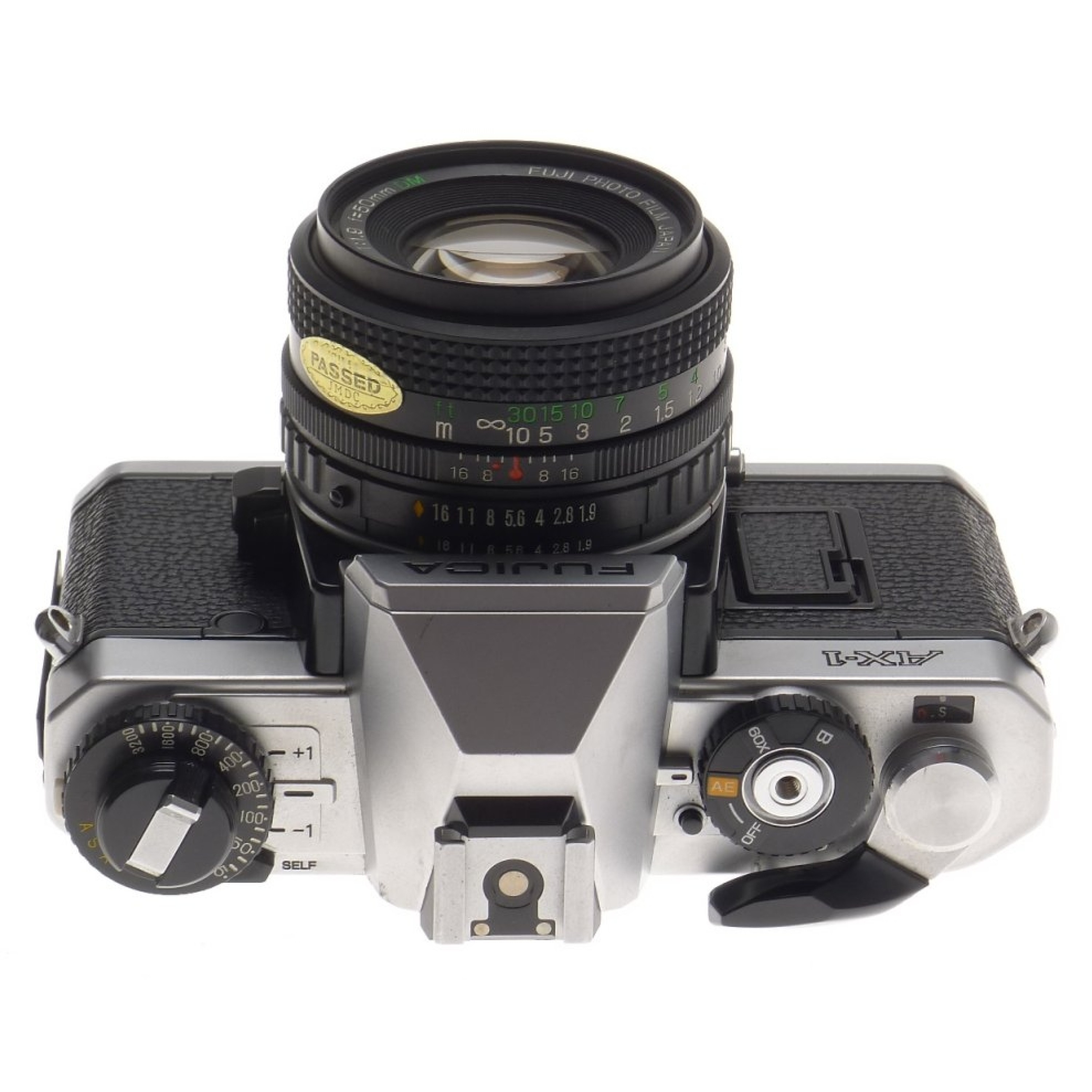 FUJICA AX-1 シルバー X-FUJINON 50mm F/1.9 FM Mint* Fuji Fujica AX-1 Film camera X-Fujinon 50mm F/1.9 FM