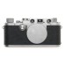 LEICA CHROME BODY 3F RANGEFINDER IIIF M39 MOUNT CAMERA SYNCH CABLE BLACK DIAL