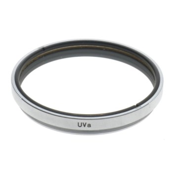 13330 V LEICA E48 UVa CAMERA LENS FILTER LEITZ WETZLAR CONDITION SILVER POOFX