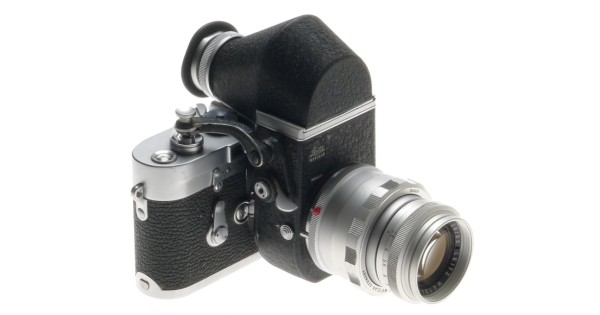 Buy visoflex fitted leica m3 camera 35mm film body with elmarit 1