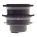 Kinoptik 1:2 f=50mm Apochromat Prime camera lens 2/50mm Cameflex caps hood CLA'd