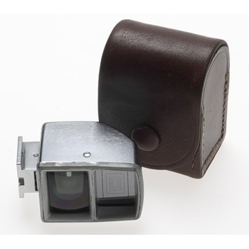 ZEISS IKON CHROME CAMERA UNIVERSAL VIEW FINDER WIDE ANGLE 427 RARE CLEAN CASE