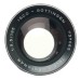 ISCO-GOTTINGEN TELE-WESTANAR 1:3.5/135mm BLACK 35mm FILM CAMERA LENS f=135mm