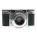 PAXETTE CHROME RANGEFINDER 35mm FILM CAMERA BRAUN-KATAGON 2.8/50mm STAEBLE LENS