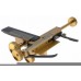 LEITZ BRASS KREUZTISCH 137 RARE LIMITED XY MICROSCOPE MECHANICAL STAGE WETZLAR