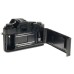 10032  LEICA R3 ELECTRONIC SLR 35mm FILM CAMERA BODY BLACK WITH STRAP BOX MANUAL