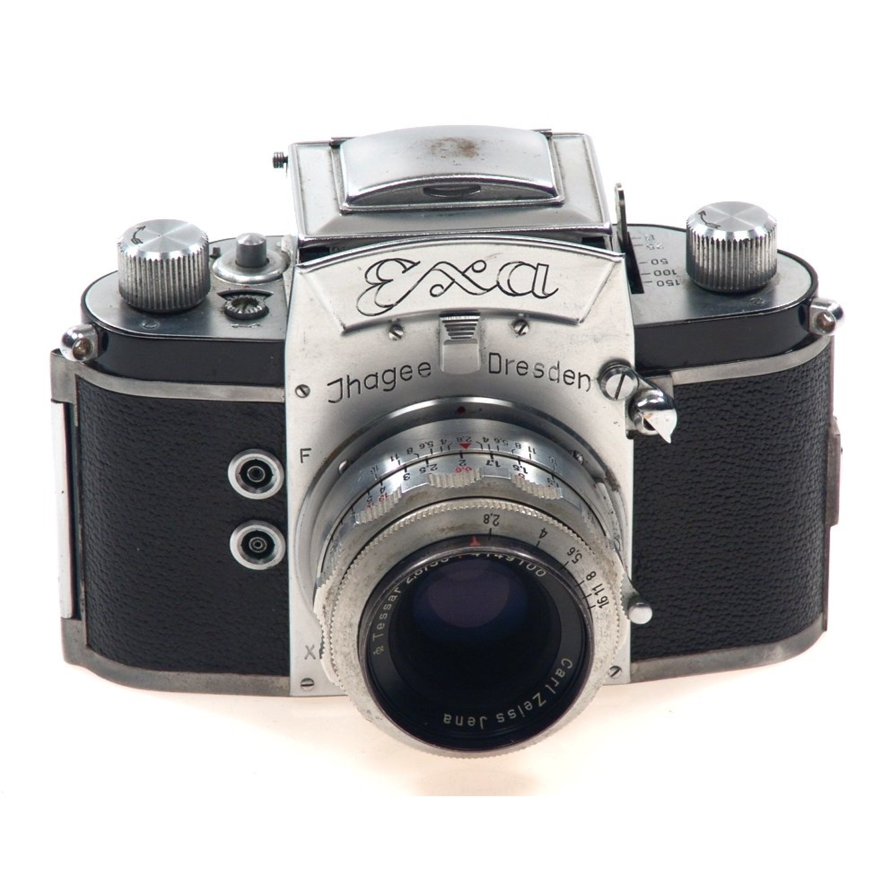 Buy exa ihagee camera type1.1 slr 2.8/50 zeiss tessar case