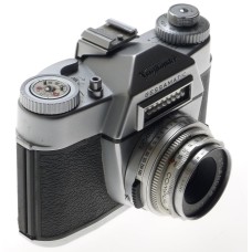VOIGTLANDER 35mm SLR VINTAGE FILM CAMERA BESSAMATIC COLO-SKOPAR 1:2.8/50mm LENS