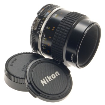 AI-S NIKON f=55mm MICRO-NIKKOR 55mm f/2.8 CAPS FILTER COPY 1:2.8/55mm EXCELENT
