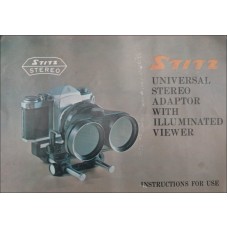 Stitz universal stereo adapter with illuminated viewer