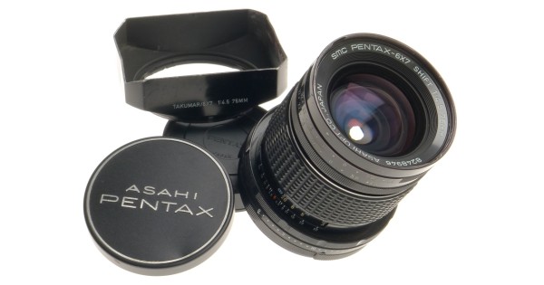 Buy pentax smc takumar 6x7 shift lens 1:4.5 f=75mm camera lens