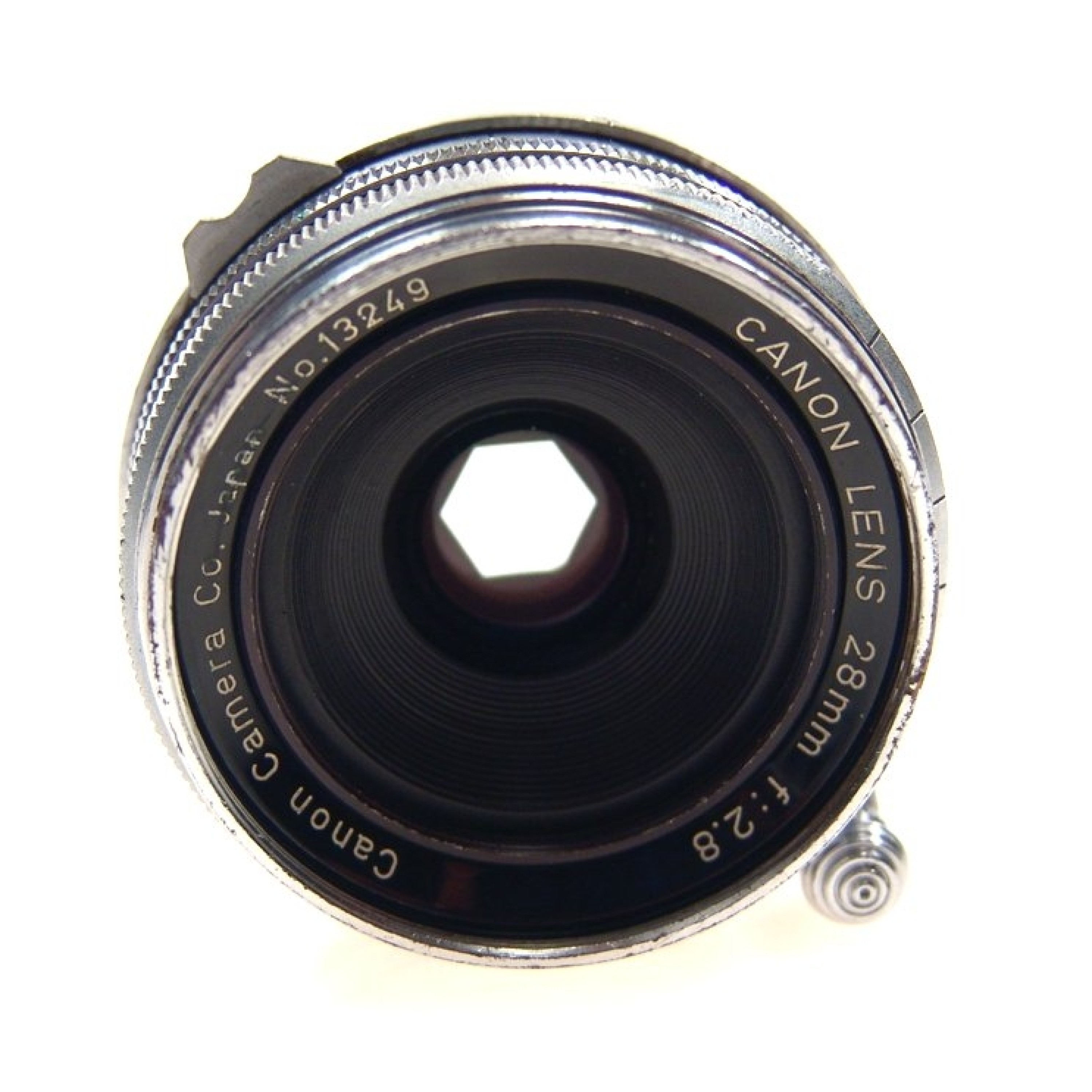 CANON LENS 28mm f2.8 FINDER CASE 2.8/28mm LEICA M39 M9