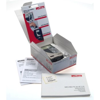 METZ MECABLITZ 34 AF-3 N NIKON CAMERA FLASH NEW BOXED
