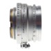 LEICA compact 1:3.5/35mm m39 Summaron f=3.5cm screw mount camera lens caps chrom
