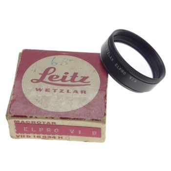 LEICA Elpro VI B Leitz Wetzlar close up focus SLR camera lens accessory in box