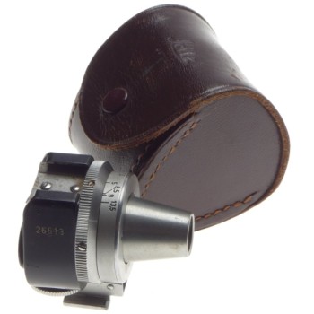 LEICA RF Leitz universal hot shoe range view finder cased IIIf IIIg IIf camera