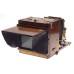 Vintage wood and brass folding field camera Orthostigmat Beck Steinheil lens
