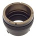 Brass ARRI Cameflex lens mount adapter for film movie cameras used excellent