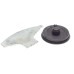 Rare Bolex camera washer screw adapter plate locking nut for grip tripod mount