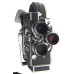 H8 BOLEX reflex 8mm film camera kit 3 turret Macro lenses 12.5mm 5.5mm 36mm more