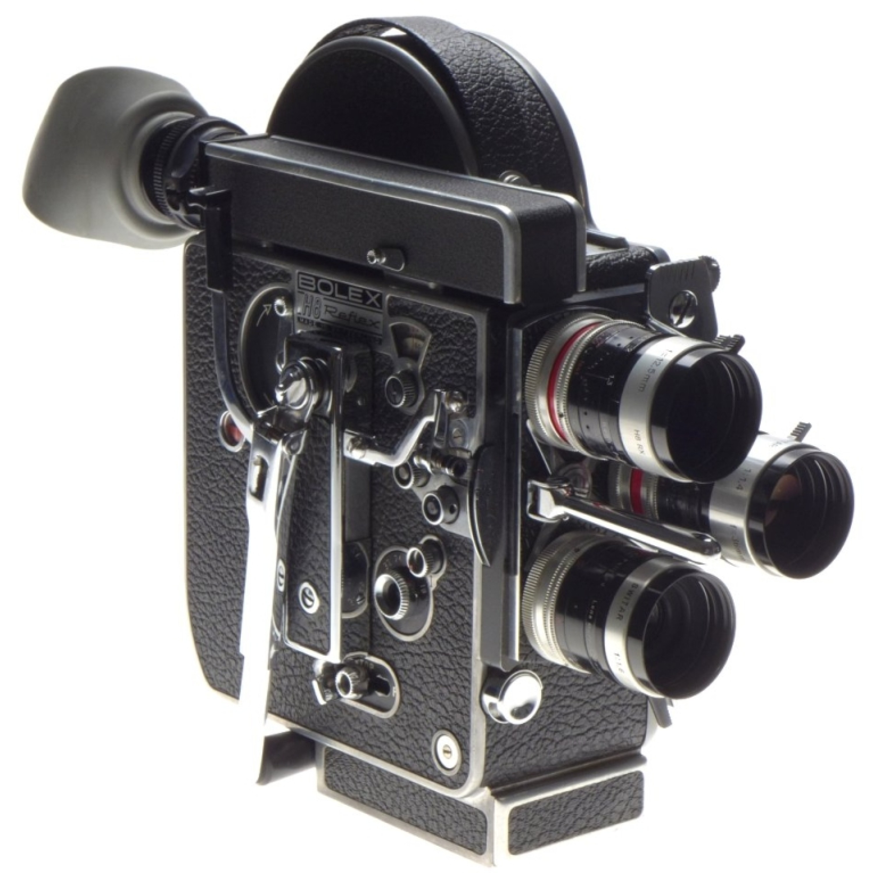 Buy h8 bolex reflex 8mm film camera kit 3 turret macro lenses 12.5