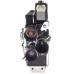 Used H8 BOLEX reflex 8mm film camera kit 3 turret Macro lenses 12.5, 5.5mm 36mm