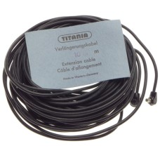 TITANIA 10m longe extention camera flash cable verlangerungskabel lightly used