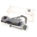 MILOR Vintage Satalite dish type camera flash gun fits hot shoe complete cable