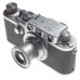 IIIF 3f Leica screwmount 35mm film rangefinder chrome camera 3.5 ELMAR f=5cm cap