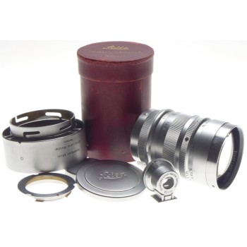 1.5/85mm rare SUMMAREX fast silver Leica lens kit finder SOOCX box hood caps kit