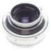 ASAHI Kogaku Takumar 1:3.5 f=50mm vintage chrome screw mount camera lens rare