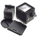 HASSELBLAD black 503CXi camera 6x6 waist level viewfinder boxed papers mint- cap