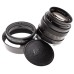 LEICA Summilux 1:1.4/50mm 11114 Black M mount lens f=50mm 12586 hood Keeper box