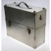 ROX ALUMINUM VINTAGE PROFESSIONAL CAMERA COMPARTMENT PROTECT FLIGHT TRAVEL CASE