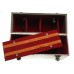 ROX ALUMINUM VINTAGE PROFESSIONAL CAMERA COMPARTMENT PROTECT FLIGHT TRAVEL CASE