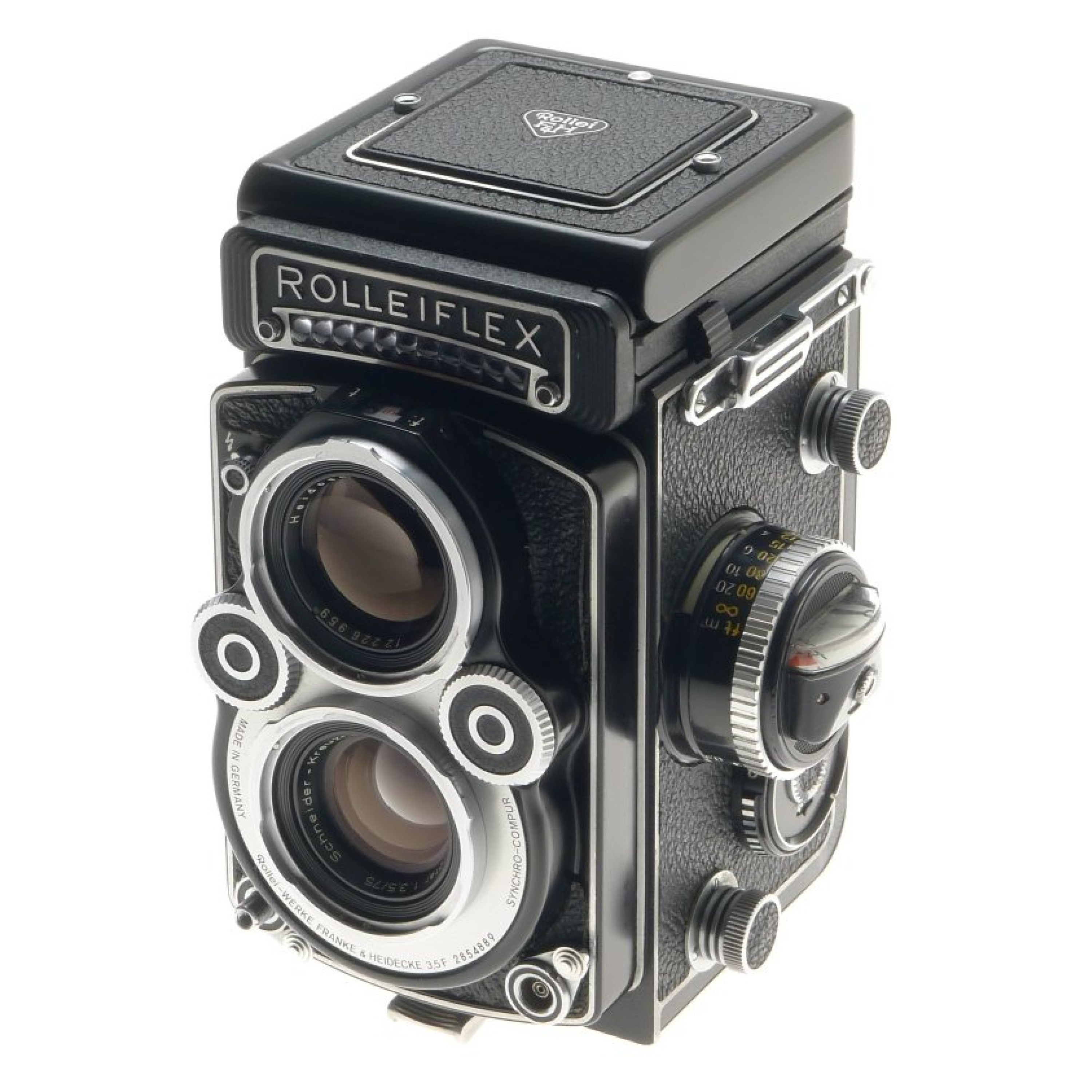 Appareil photo TLR Walzflex par Waltz #39609 Objectif Walzer f/3.5