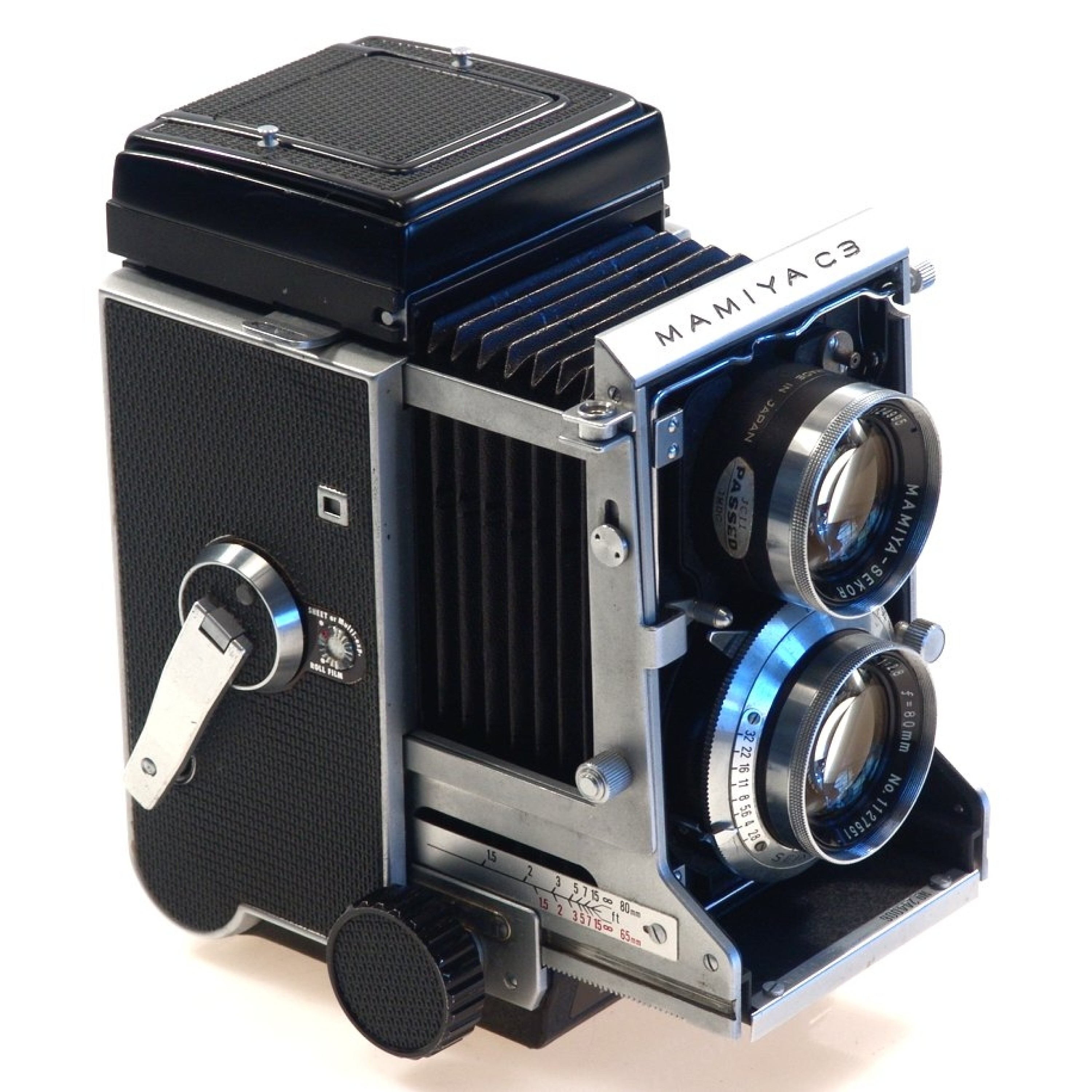 MAMIYA C3 TLR FILM CAMERA 2.8/80mm LENS PROFESSIONAL