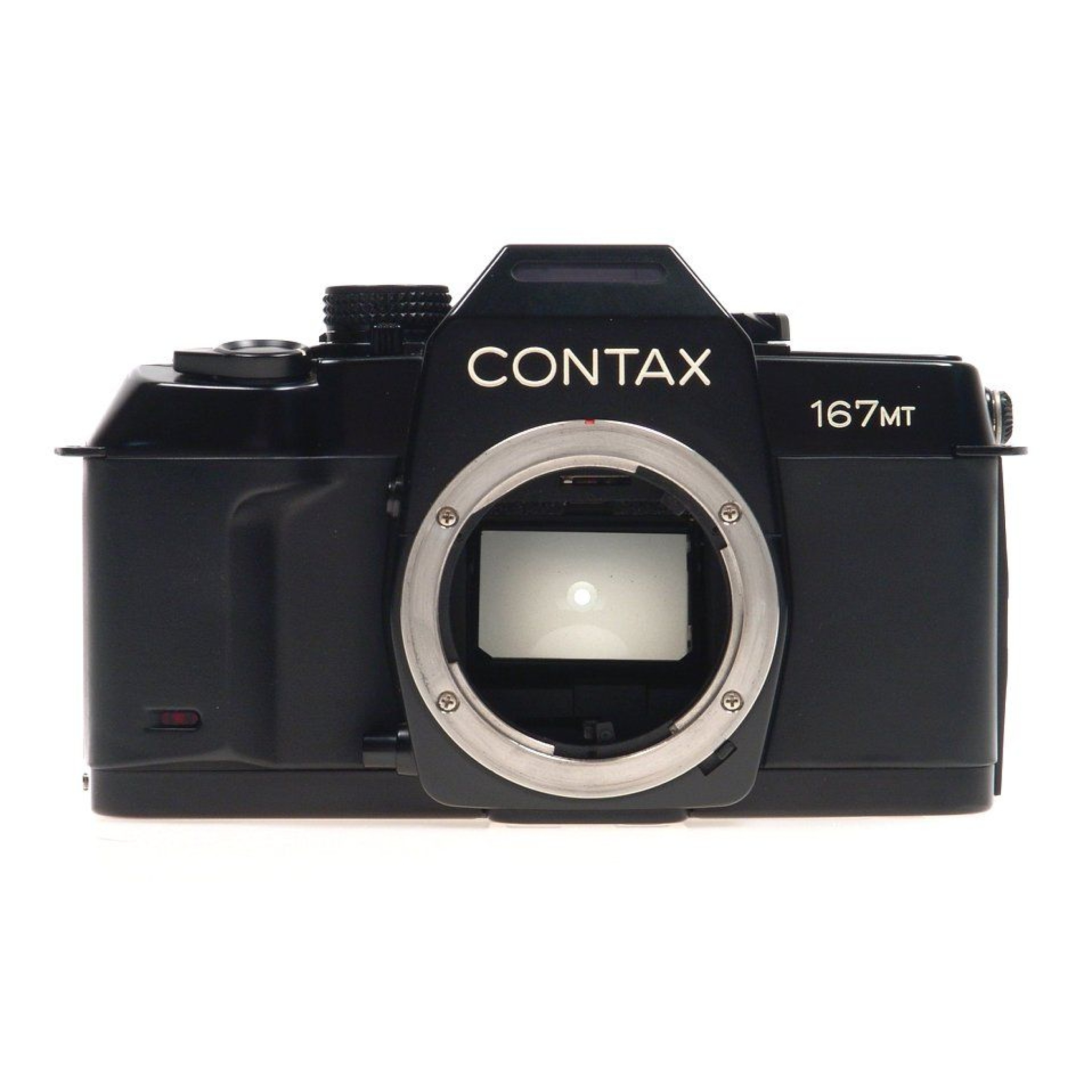 ZEISS CONTAX 167 MT BLACK 35mm CAMERA BODY PAPERS MINT
