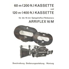 Arriflex 16 m 60mm 120mm kassette spiegelreflex filmkamera