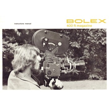 Bolex 400 ft magazine instruction manual