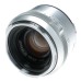 Zeiss Planar 1:2/50mm chrome SLR coated prime camera lens f=50mm