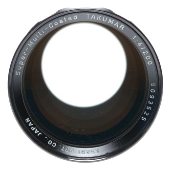 1:4/200 SMC Takumar f=200mm Super-Multi-Coated f/4 vintage SLR lens