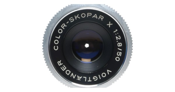 Voigtlander Color-Skopar X 1:2.8/50 SLR film lens vintage f=50mm f 