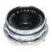 Voigtlander Color-Skopar X 1:2.8/50 SLR film lens vintage f=50mm f/2.8
