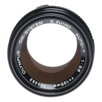 Olympus Auto-T 1:3.5 f=135mm Zuiko OM-System Vintage 35mm film lens