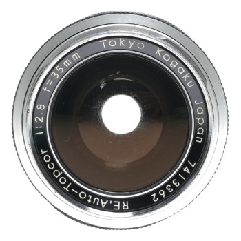 Topcon RE auto-Topcor 1:2.8 f=35mm Kogaku SLR vintage f=35mm wide lens